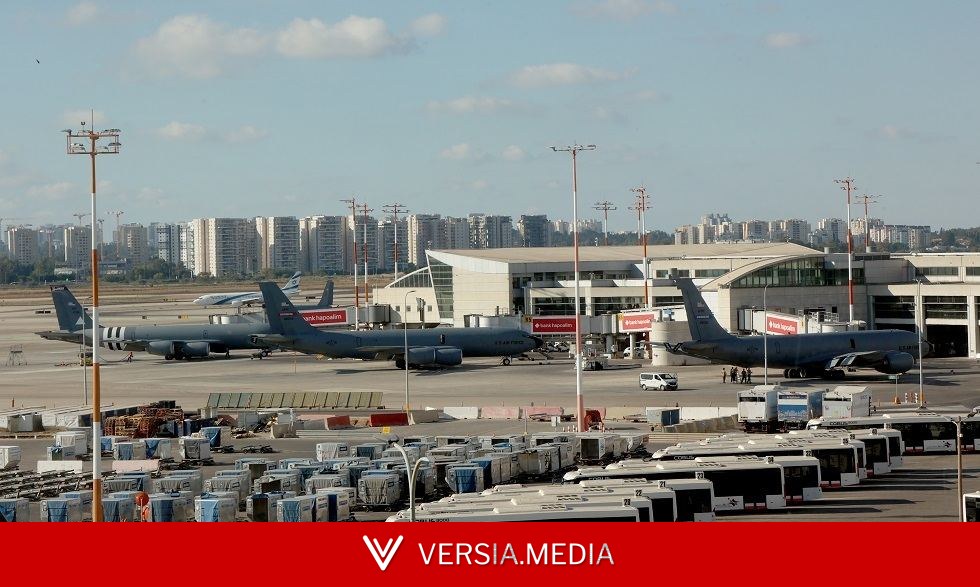 طائرات التزود بالوقود الأمريكية تغادر مطار بن غوريون